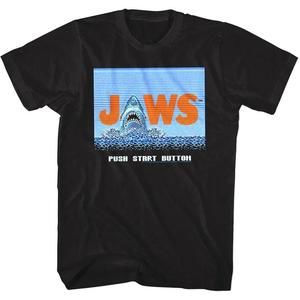Jaws 8Bit Pixel Video Game Unisex T Shirt